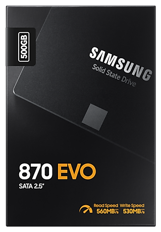 Купить Жесткий диск SSD SAMSUNG 870 EVO SATA III MZ-77E500BW