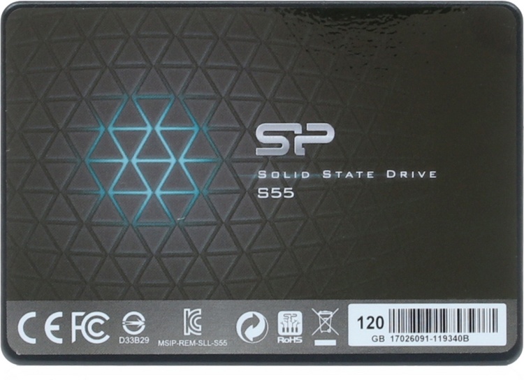 Жесткий диск SSD SILICON POWER S55 SP120GBSS3S55S25