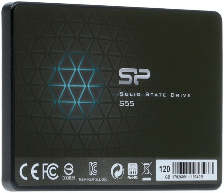 Фото Жесткий диск SSD SILICON POWER S55 SP120GBSS3S55S25