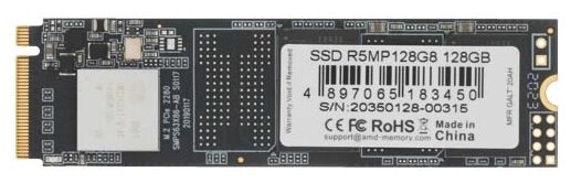 Жесткий диск SSD AMD RADEON R5 M.2 R5MP128G8