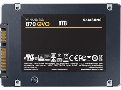 Фотография Жесткий диск SSD SAMSUNG 870 EVO SATA III MZ-77Q8T0BW