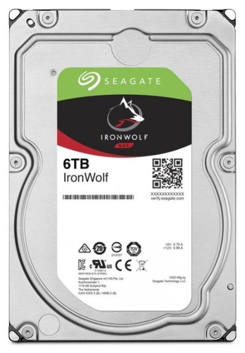 Фото Жесткий диск HDD SEAGATE ST6000VN001