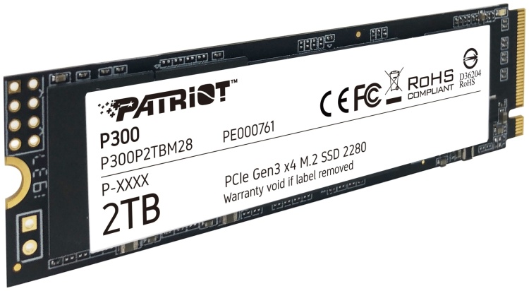 Картинка Жесткий диск SSD PATRIOT P300P2TBM28