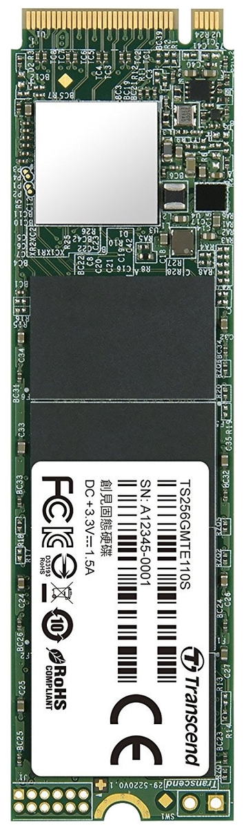 Жесткий диск SSD TRANSCEND TS256GMTE110S M2