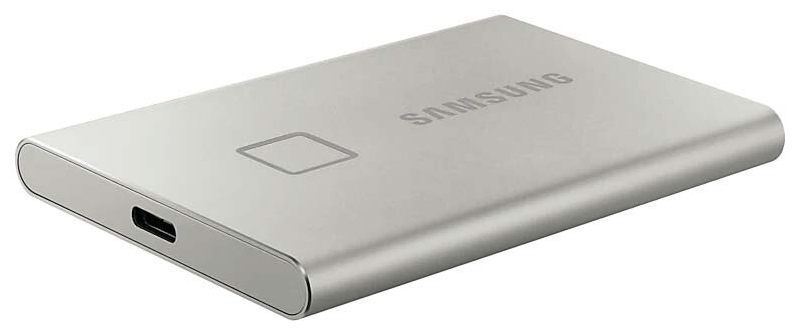 Картинка Жесткий диск SSD SAMSUNG T7 Touch 1TB Silver MU-PC1T0S/WW