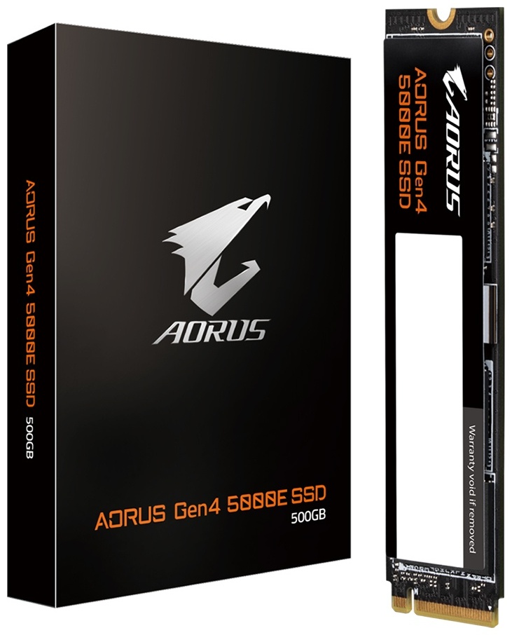 Фотография Жесткий диск SSD GIGABYTE 5000E AG450E500G-G 500GB