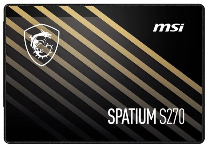 Жесткий диск SSD MSI 960Gb SPATIUM S270 SATA III 2.5" R500Mb/s