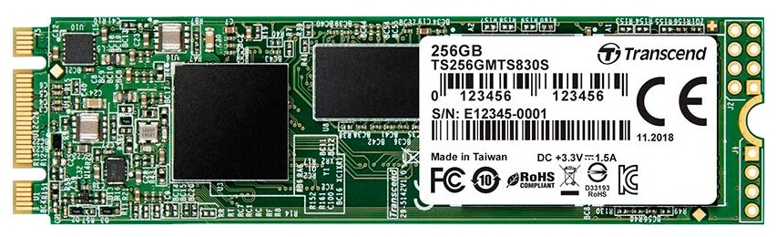 Фото Жесткий диск SSD TRANSCEND TS256GMTS830S M2