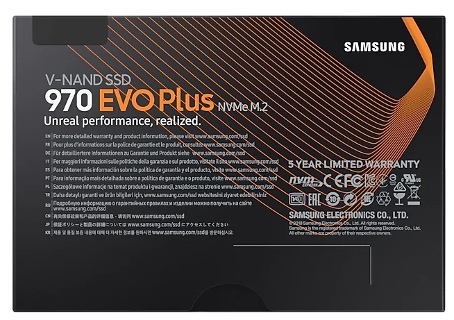 Купить Жесткий диск SSD SAMSUNG 970 EVO PLUS 1TB MZ-V7S1T0BW