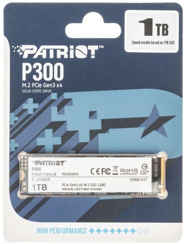 Фотография Жесткий диск SSD PATRIOT P300P1TBM28