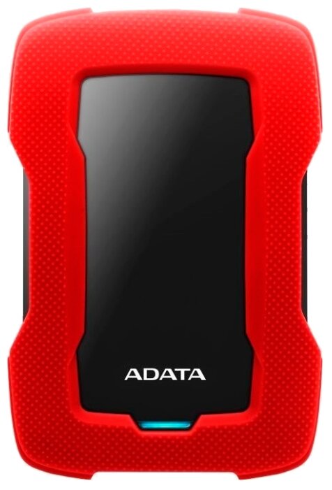 Жесткий диск HDD ADATA AHD330-1TU31-CRD красный