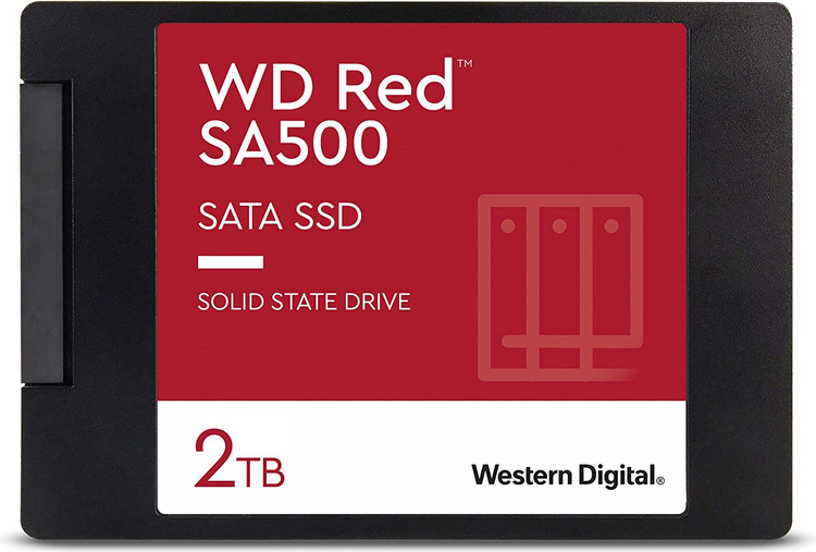 Фото Жесткий диск SSD Western Digital Red WDS200T1R0A