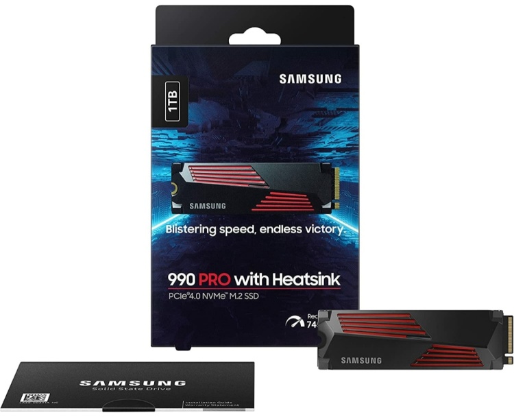 Фотография Жесткий диск SSD SAMSUNG 990 PRO MZ-V9P1T0CW