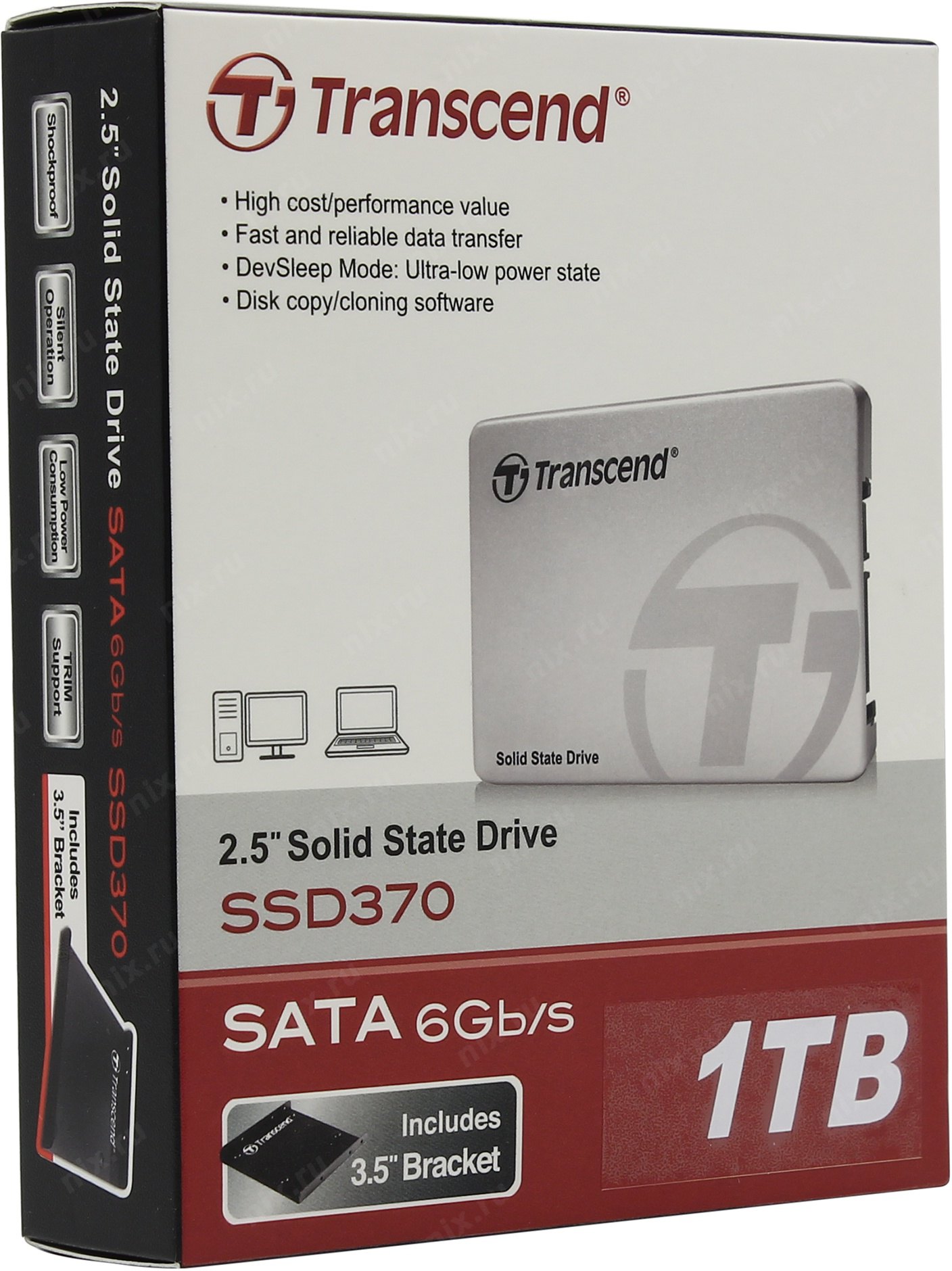 Фотография Жесткий диск SSD TRANSCEND TS1TSSD370S