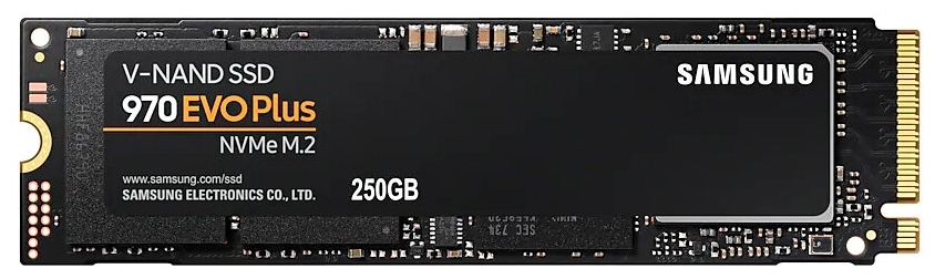 Жесткий диск SSD SAMSUNG 970 EVO PLUS 250GB MZ-V7S250BW