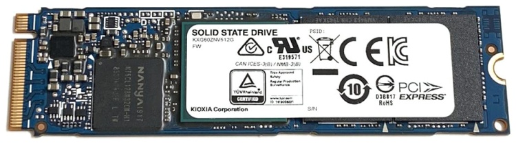 Фото Жесткий диск SSD KIOXIA XG6 512GB NVMe M.2 HDS-TMN0-KXG60ZNV512G