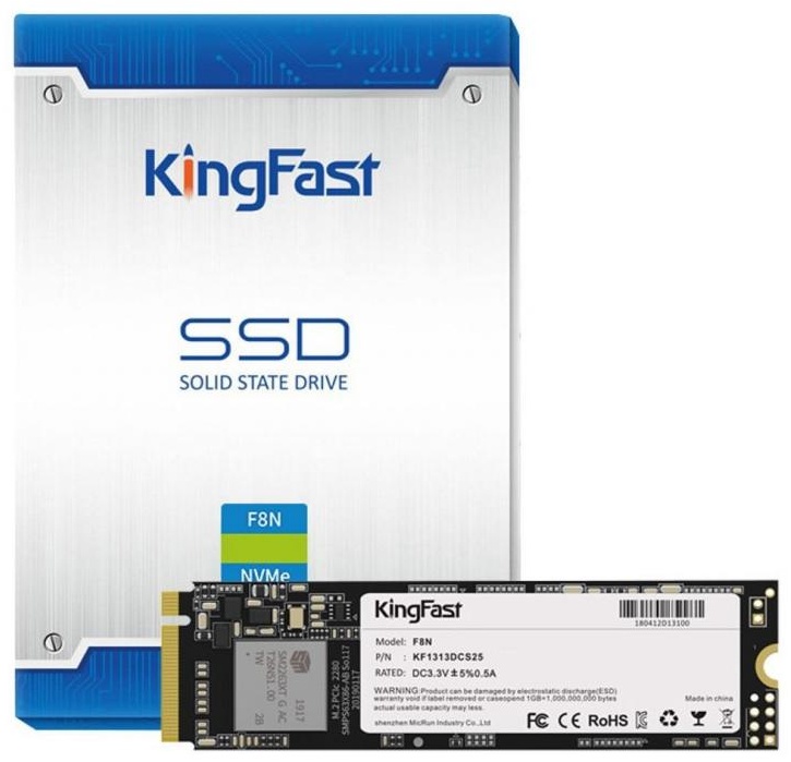 Фото Жетский диск SSD KINGFAST KF2321DCS25BF-256