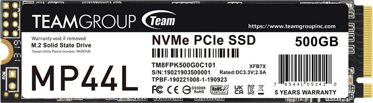 Фото Жесткий диск SSD Team Group TM8FPK500G0C101