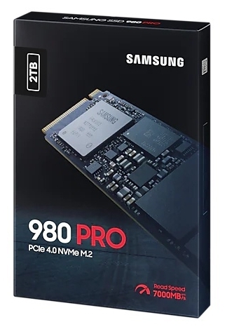 Жесткий диск SSD SAMSUNG 980 PRO M.2 2000 GB MZ-V8P2T0BW заказать
