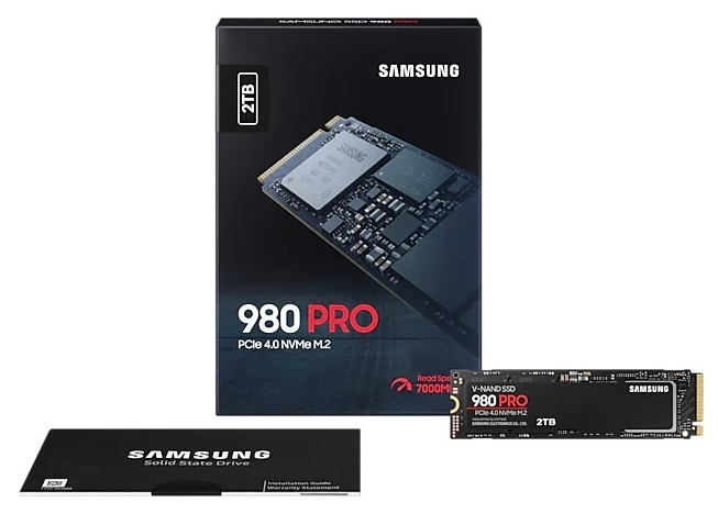 Жесткий диск SSD SAMSUNG 980 PRO M.2 2000 GB MZ-V8P2T0BW Казахстан