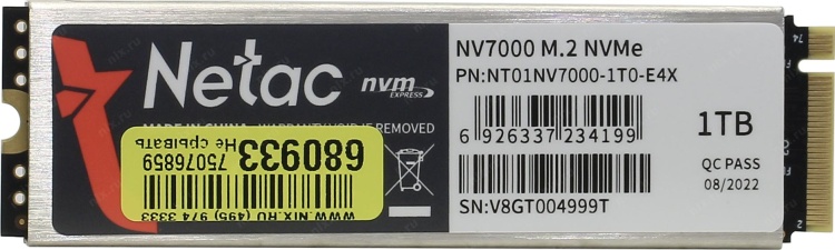 Жесткий диск SSD NETAC NV7000 (NT01NV7000-1T0-E4X)