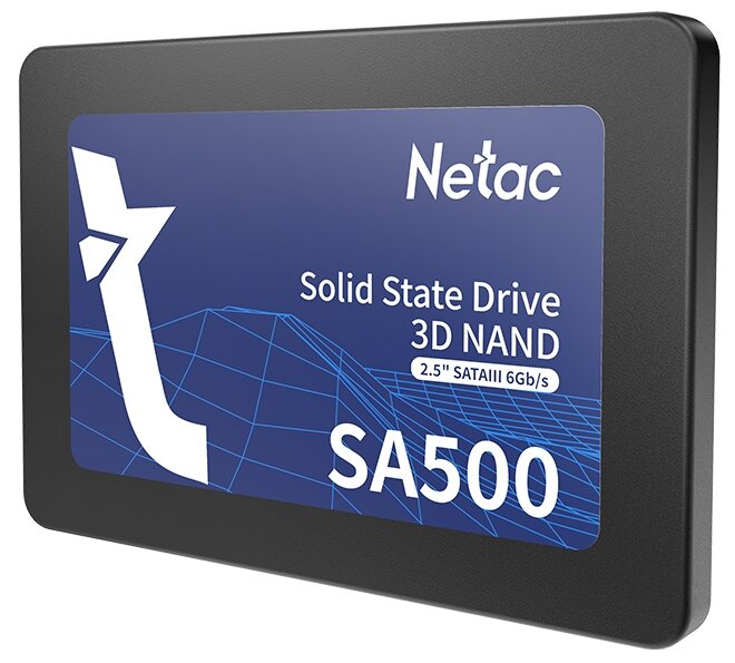 Фотография Жесткий диск SSD NETAC NT01SA500-960G-S3X
