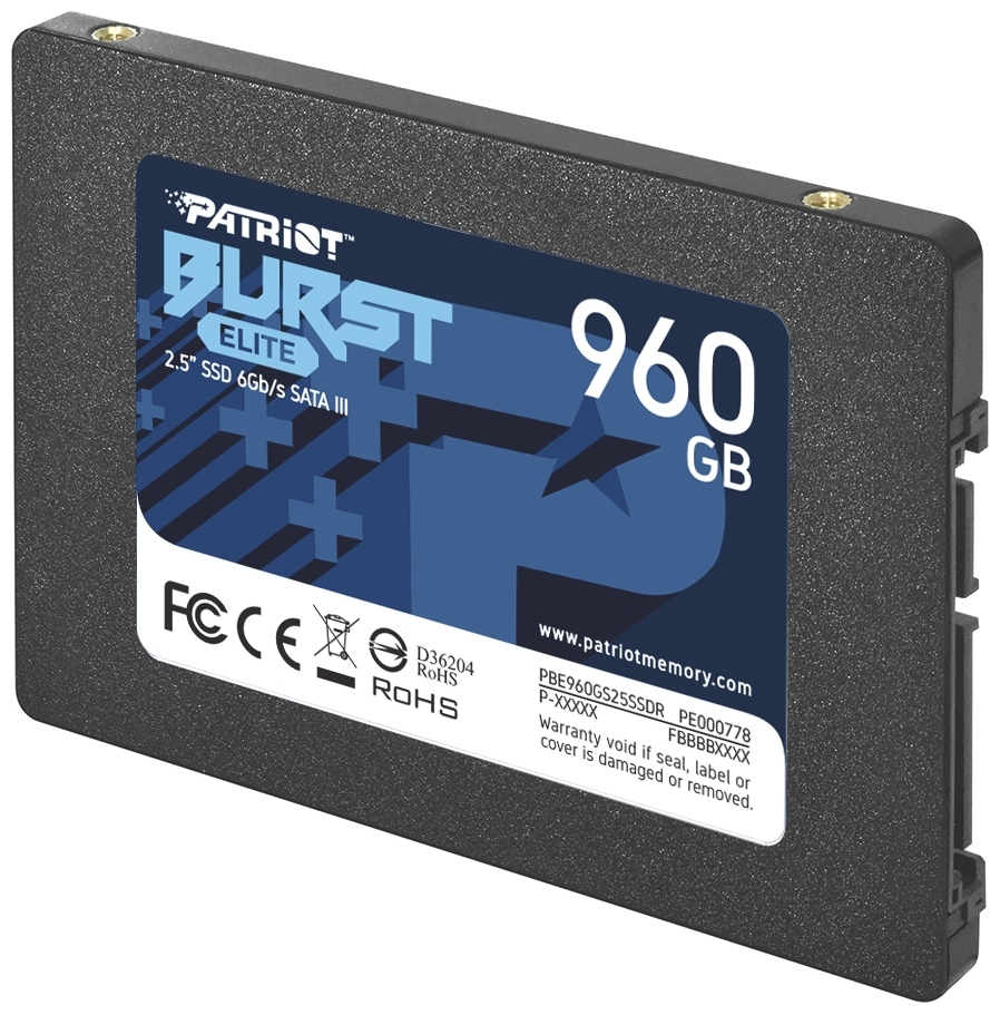 Фото Жесткий диск SSD Patriot Burst Elite PBE960GS25SSDR