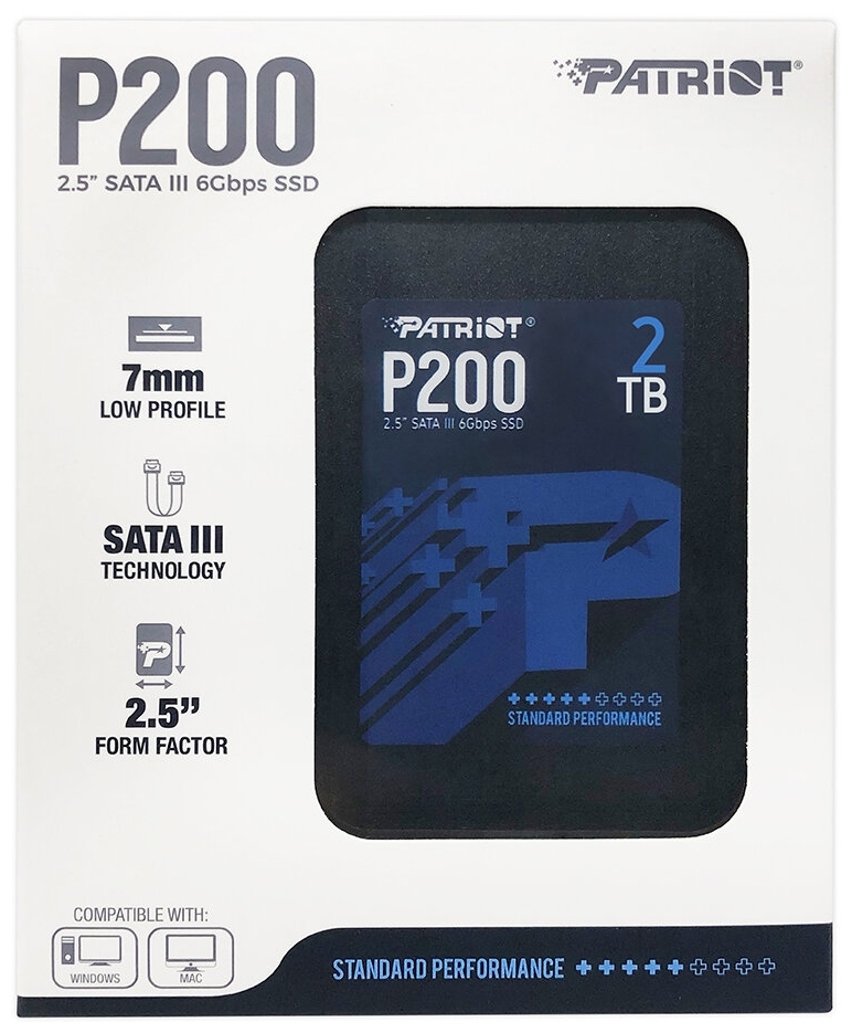 Купить Жесткий диск SSD PATRIOT P200S2TB25