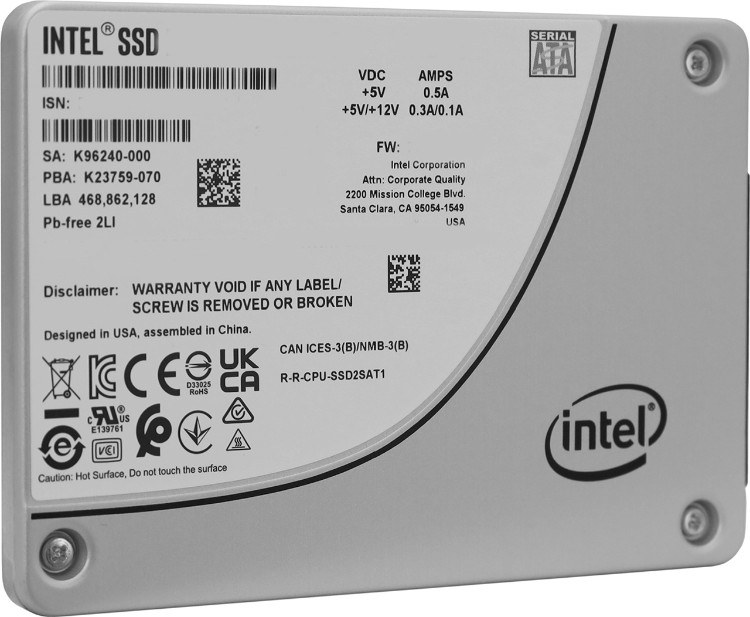 Фото Жесткий диск SSD INTEL D3-S4620 Series SSDSC2KG019TZ01 SATA