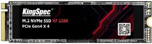 Фото Жесткий диск SSD KingSpec XF-1TB PCIe 4.0 x4 NVMe