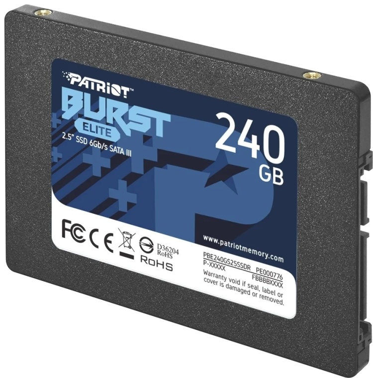 Фото Жесткий диск SSD PATRIOT Burst Elite PBE240GS25SSDR