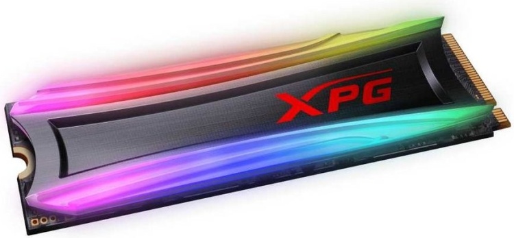 Фото Жесткий диск SSD ADATA XPG SPECTRIX S40G RGB 512ГБ M.2 AS40G-512GT-C