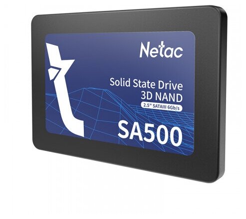 Фотография Жесткий диск SSD NETAC NT01SA500-480G-S3X