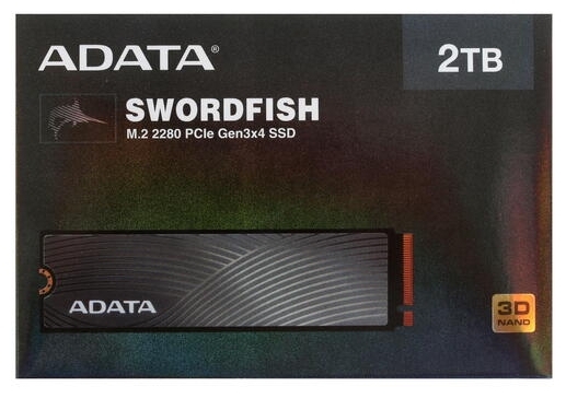 Фотография Жесткий диск SSD ADATA SWORDFISH ASWORDFISH-2T-C