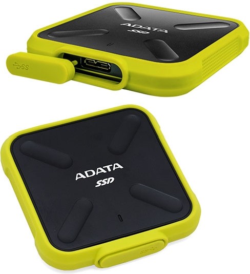Фото Жесткий диск SSD ADATA SD700 ASD700-512GU31-CYL USB3.1 yellow