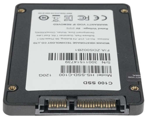 Фотография Жесткий диск SSD HIKVISION HS-SSD-C100/120G SATA 6Gb/s