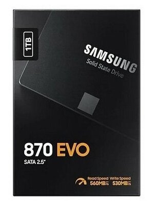 Цена Жесткий диск SSD SAMSUNG 870 EVO SATA III MZ-77E1T0BW