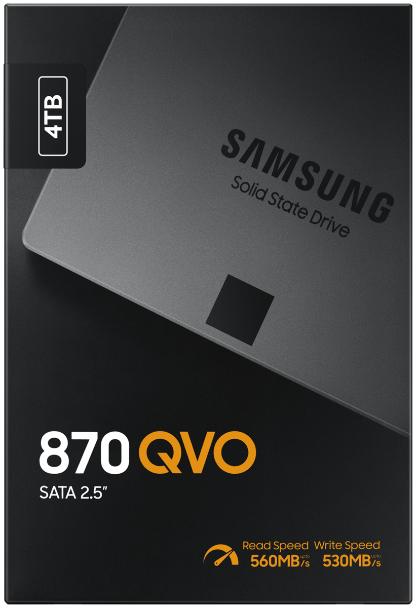 Жесткий диск SSD SAMSUNG 870 QVO MZ-77Q4T0BW заказать