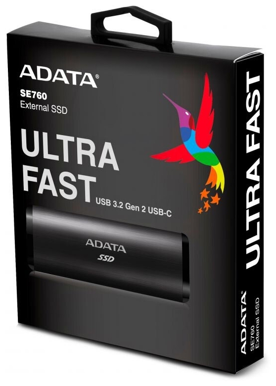 Фотография Жесткий диск SSD ADATA ASE760-256GU32G2-CBK