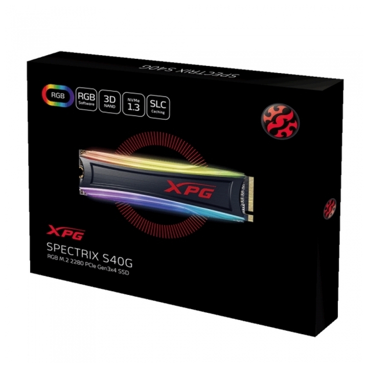 картинка Жесткий диск SSD ADATA XPG AS40G-256GT-C RGB M2 от магазина 1.kz