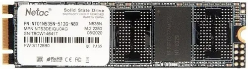 Жесткий диск SSD NETAC NT01N535N-512G-N8X