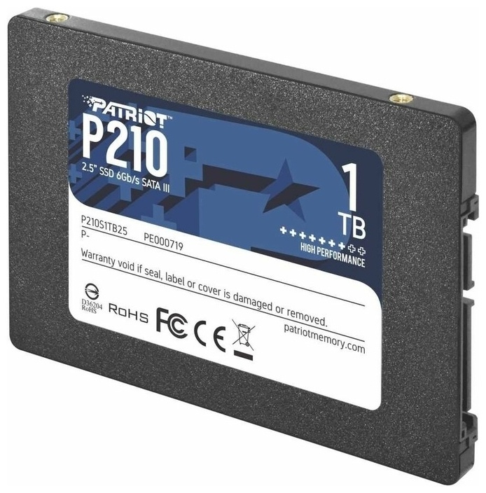 Фото Жесткий диск SSD PATRIOT P210S1TB25