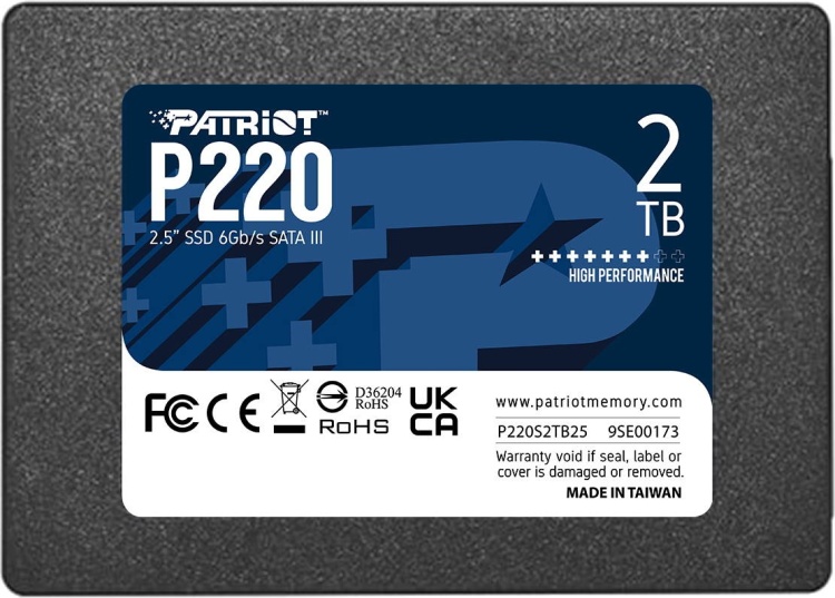 Жесткий диск SSD PATRIOT P220S2TB25