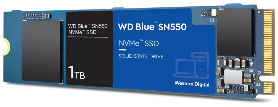 Жесткий диск SSD Western Digital Blue SN550 WDS100T2B0C