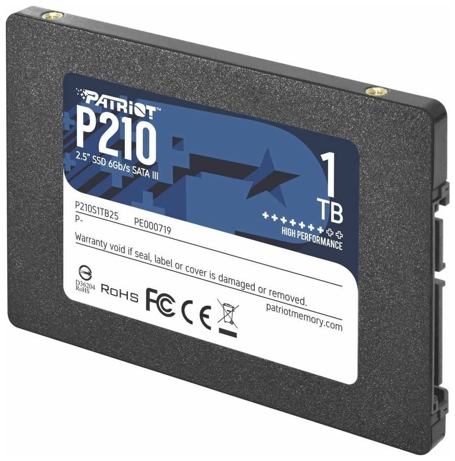 Фото Жесткий диск SSD PATRIOT P210S1TB25