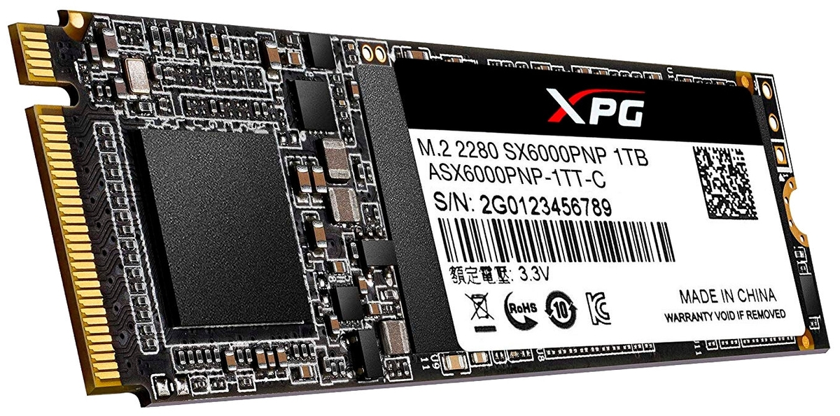 Фотография Жесткий диск SSD ADATA XPG SX6000 Pro ASX6000PNP-1TT-C