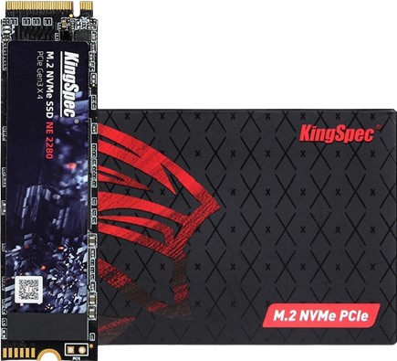Фотография Жесткий диск SSD KingSpec NE-1TB 2280 PCIe 3.0 x4 NVMe