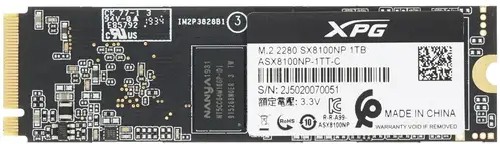 Фотография Жесткий диск SSD ADATA ASX8100NP-1TT-C