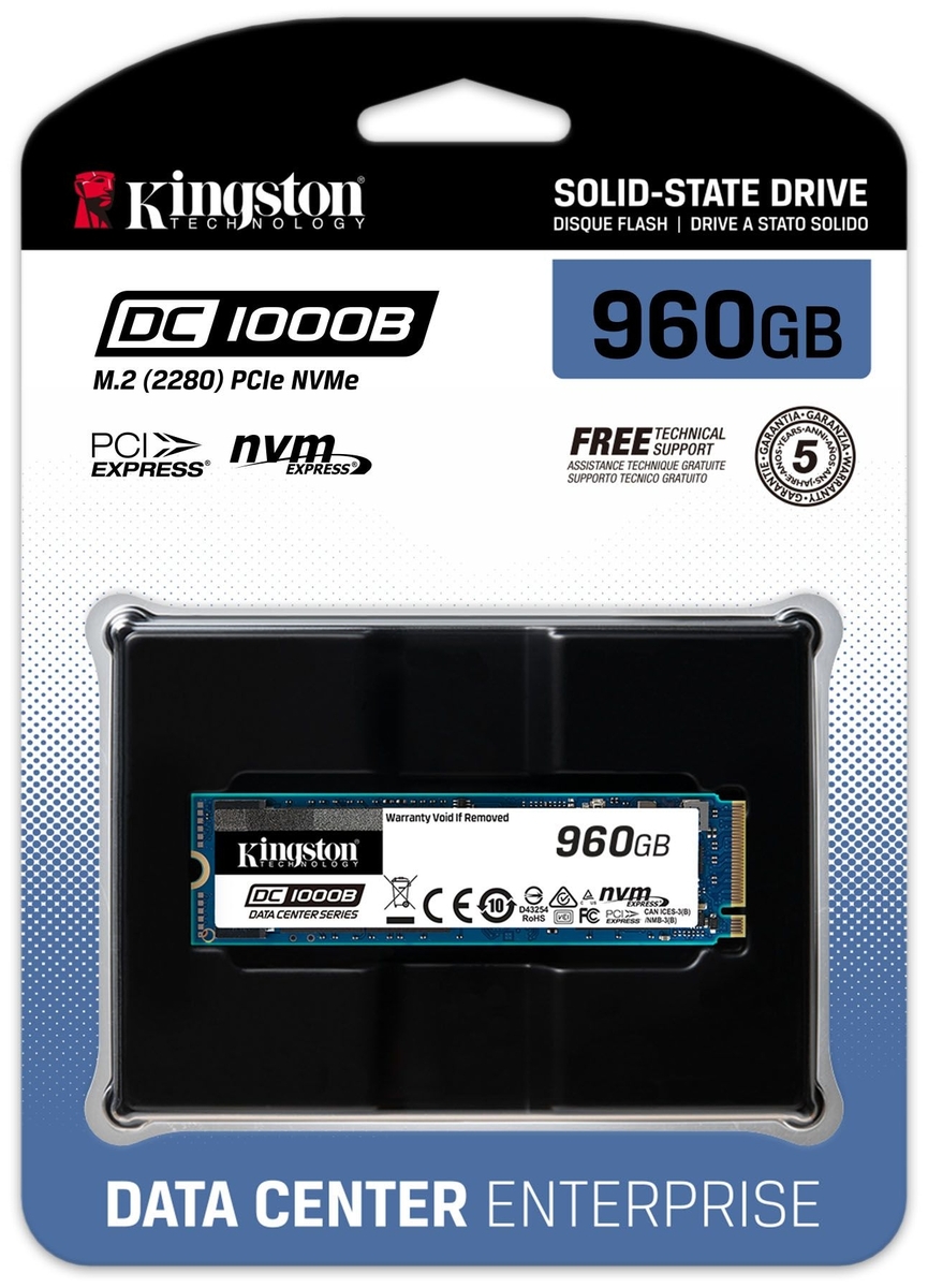 Фотография Жесткий диск SSD KINGSTON DC1000B SEDC1000BM8/960G