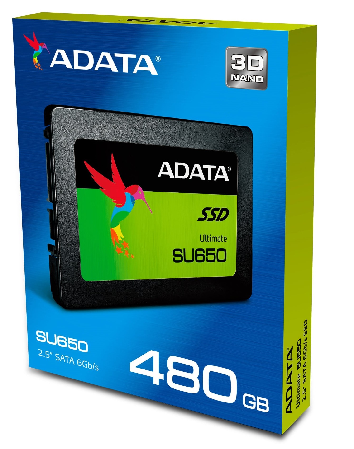 Картинка Жесткий диск SSD ADATA Ultimate SU650 ASU650SS-256GT-R